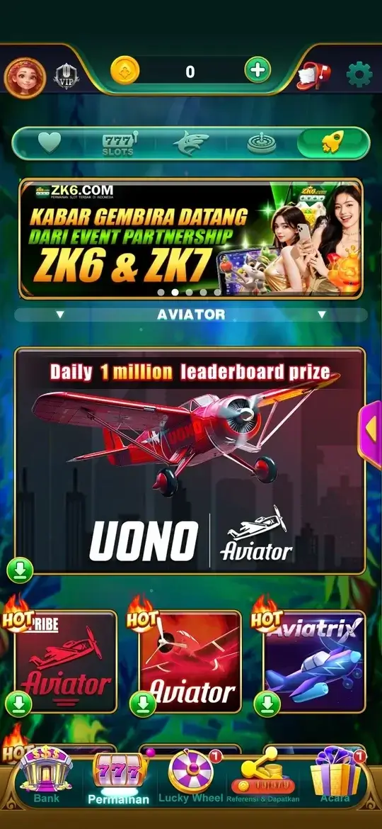 ZK6 - Game Aviator dan Slot