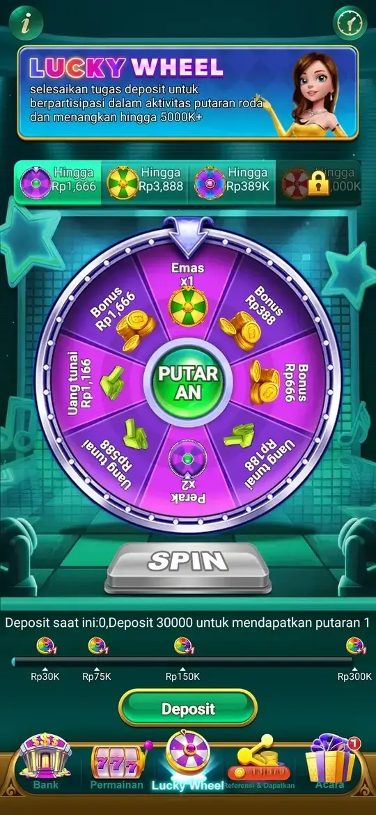ZK6 - Lucky Wheel Harian